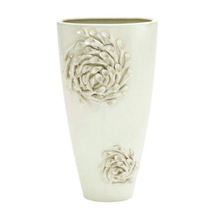 Florero de Ceramica c/Flores 25.4 X 50.8 cms Chico - Eugenia's Gifts Accents