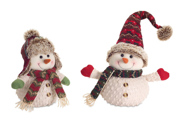 Figuras de hombres de nieve - Eugenia's Gifts Accents