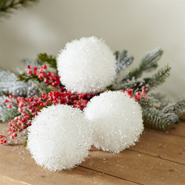 Ornamento de bola de nieve Chico 12.7 cm - Eugenia's Gifts Accents