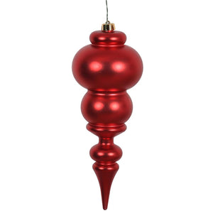 Finial Rojo Matte - Eugenia's Gifts Accents