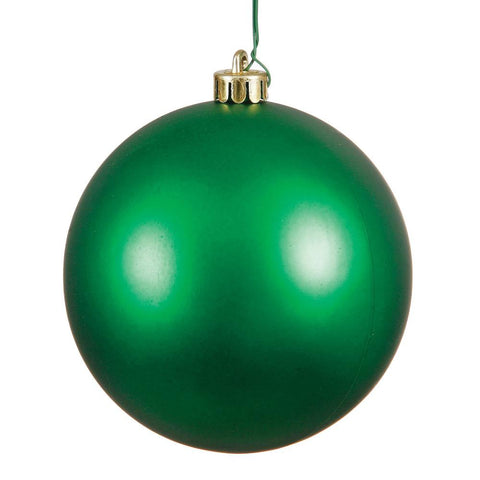 Esfera Verde Matte UV TL 4" (10.2 cm) - Eugenia's Gifts Accents