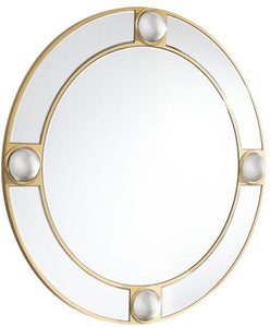 Round Lucite Mirror - Eugenia's Gifts Accents